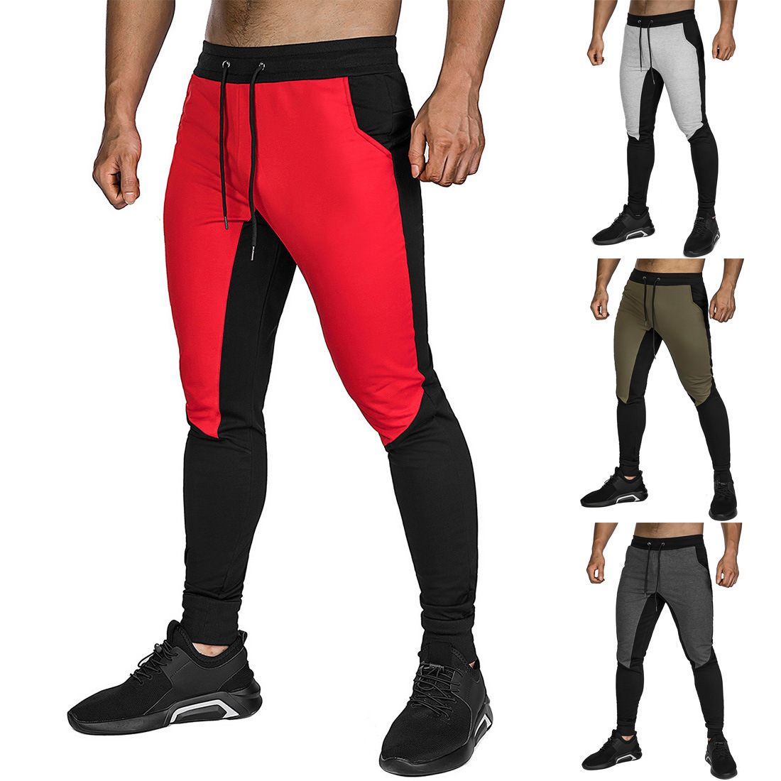 Men's Sweatpants Sports Pants Small Sweatpants Long Pants - Image 3