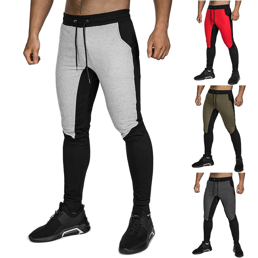 Men's Sweatpants Sports Pants Small Sweatpants Long Pants - Image 7