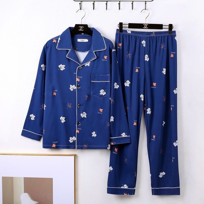 Mens Minimalist Long Sleeve Loungewear Pajamas - Image 6